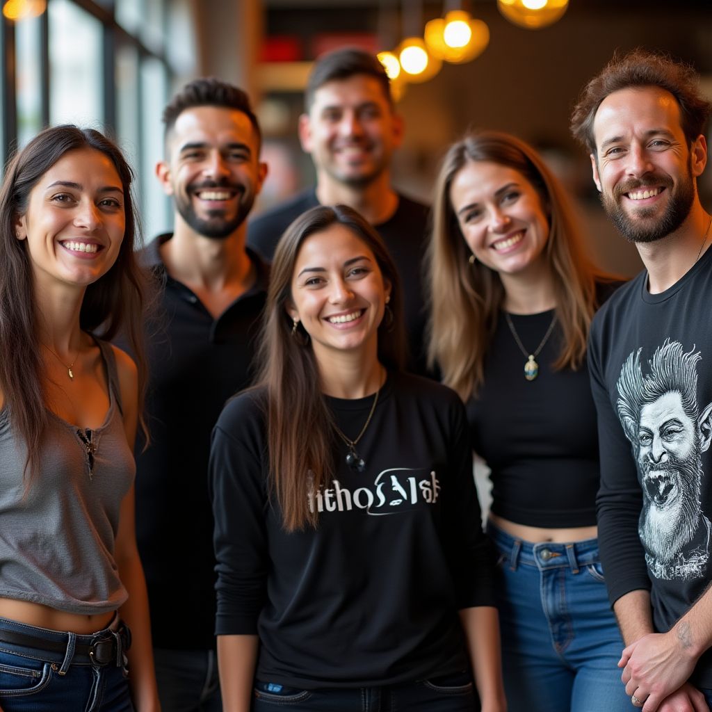 Equipo organizador del festival de tatuajes